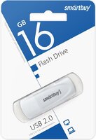 USB флеш накопитель 16 Gb SmartBuy Scout White SB016GB2SCW