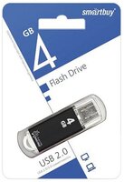 USB флеш накопитель 4 Gb SmartBuy V-Cut Black SB4GBVC-K