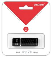 USB флеш накопитель 4 Gb SmartBuy Quartz Black SB4GBQZ-K