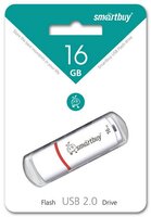 USB флеш накопитель 16 Gb SmartBuy Crown White SB16GBCRW-W