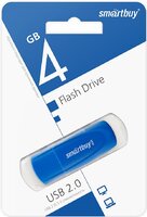 USB флеш накопитель 4 Gb SmartBuy Scout Blue SB004GB2SCB