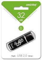 USB флеш накопитель 32 Gb SmartBuy Glossy Black SB32GBGS-K