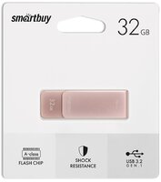 USB флеш накопитель 32 Gb SmartBuy M1 Metal Apricot металл, поворотная 3.0-3.2 Gen.1 SB032GM1A