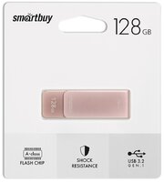 USB флеш накопитель_128 Gb SmartBuy M1 Metal Apricot металл, поворотная 3.0-3.2 Gen.1 SB128GM1A