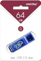 USB флеш накопитель 64 Gb SmartBuy Glossy Blue SB64GBGS-B