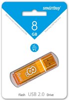 USB флеш накопитель 8 Gb SmartBuy Glossy Orange SB8GBGS-Or