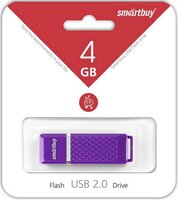 USB флеш накопитель 4 Gb SmartBuy Quartz Violet SB4GBQZ-V
