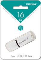 USB флеш накопитель 16 Gb SmartBuy Paean White SB16GBPN-W