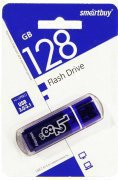 USB флеш накопитель_128 Gb SmartBuy Glossy Dark Blue SB128GBGS-DB USB 3.0