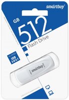 USB флеш накопитель_512 Gb SmartBuy Scout White USB 3.0 SB512GB3SCW