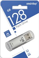 USB флеш накопитель_128 Gb SmartBuy V-Cut Silver USB 3.0 SB128GBVC-S3