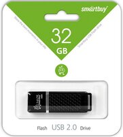 USB флеш накопитель 32 Gb SmartBuy Quartz Black SB32GBQZ-K
